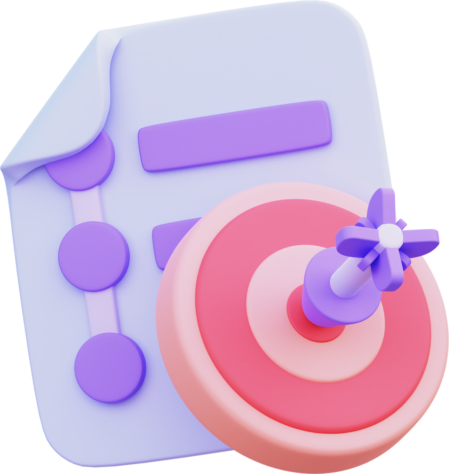 Planning 3D Illustration